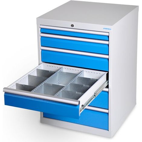 Schubladeneinteilung R 18-24 mit Metalleinteilung für Front 150 mm (1/3)