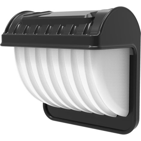 Solar Sensor Wandleuchte Wandlampe 0.12W 3 Lumen 6500K Kaltweiß Outdoor Lampe Außen Straßenlaterne IP44