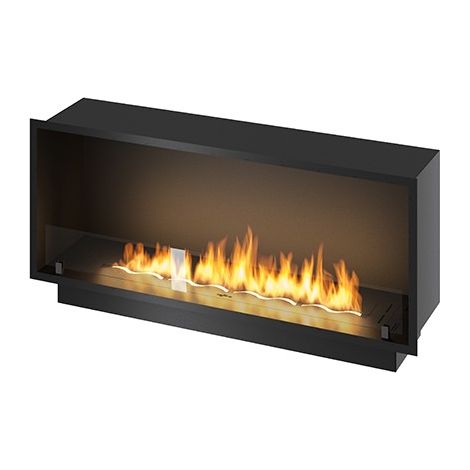 SLIM INSIDE BLACK - Camino A Bioetanolo Da Incasso Cm 120 (1/5)
