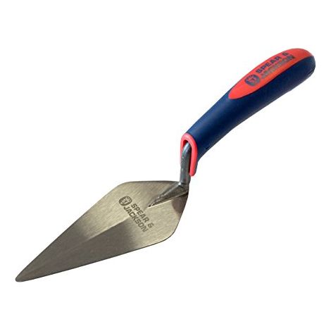 Spear & Jackson 11606PSF Cazzuola a punta S&J, 15,2 cm, con manico morbido al tatto (1/2)