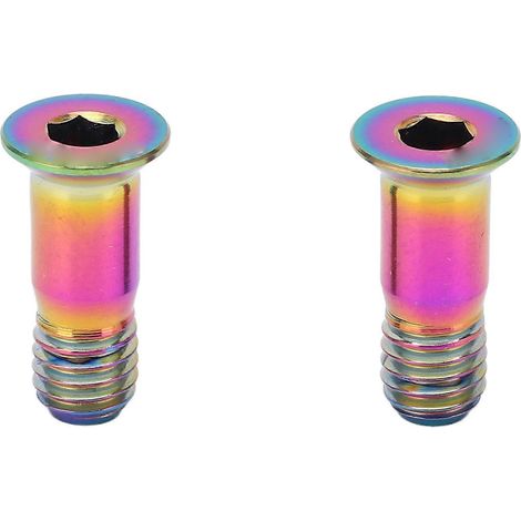 Vis de dérailleur arrière vélo RISK 2 pièces M5x14.2mm, vis de guidage de câble et galet pour VTT et vélo de route, fixation robuste (1/5)