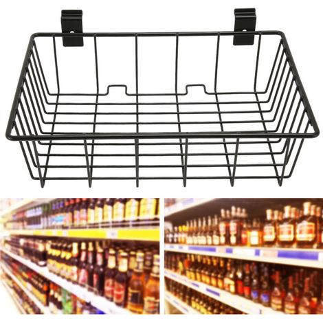 Rosvola Lot de 8 paniers de rangement en fil métallique pour garde-manger, maison, bureau, cuisine, salle de bain, supermarché (1/5)