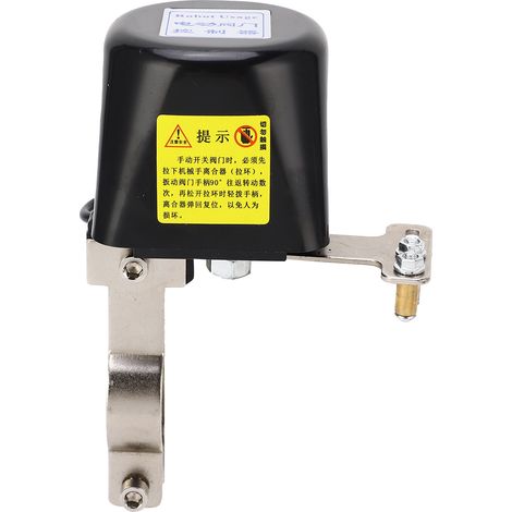 Contrôleur de vanne électrique automatique à boîtier étanche isolé pour canalisation de gaz, contrôleur de vanne à bille DC12V (1/5)