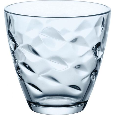 Verre à eau bleu 260 pcs – Verre coloré en pâte – Lavable au lave-vaisselle – Pour usage professionnel – Bormioli Rocco