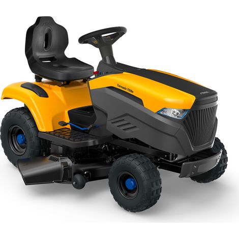 STIGA Tornado e-Rasentraktor, vollelektrisch, 108 cm Mähdeck, 7500 m² Reichweite, STIGA ePower-Akku (1/7)