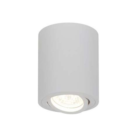 Down-light modelo SILOS acabado en color blanco, 10cm(alto) 8cm(ancho) 8cm(fondo) .