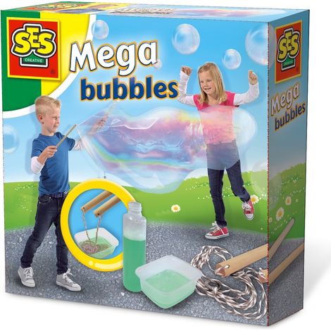 Ses Mega Bubble all'aperto