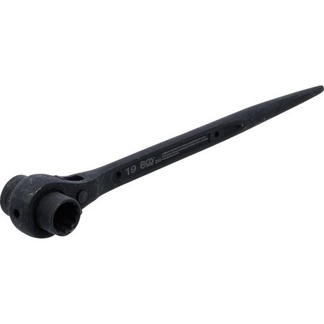 Cliquet de Monteur 19 x 22 mm - Précision et Robustesse pour Montage, Acier, Zones Difficiles - D-Work (1/5)