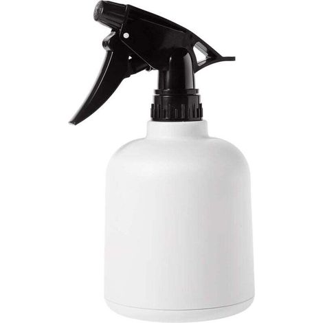 Pulvérisateur à brume fine Ulisem 600 ml avec pompe supérieure, arrosoir pour plantes d'intérieur, pulvérisateur d'eau pour fleurs, herbes aromatiques, jardin (blanc) (1/4)