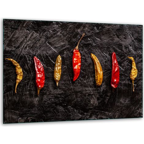 Schneidebrettständer aus Glas 40x30 Chili (1/5)