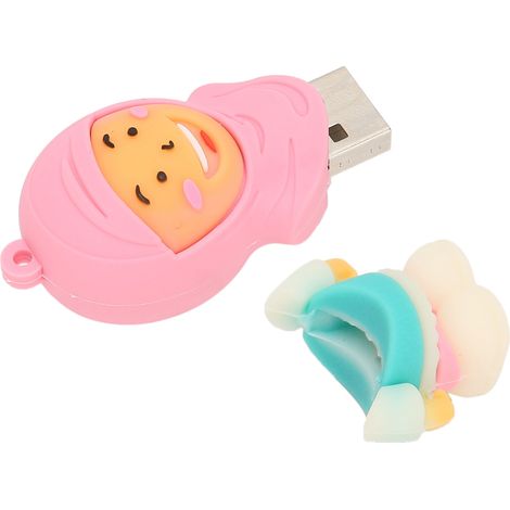 Clé USB à motif dessin animé, compatible avec la transmission rapide, pour le stockage, le transfert et le partage de données (32 Go). (1/5)