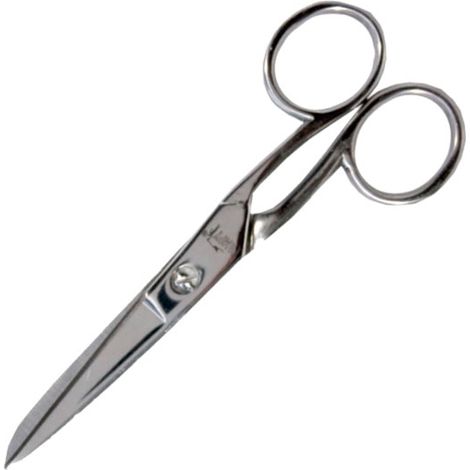 Bismark Tijera Costura 6.Acero Bat, Negro, Estandar