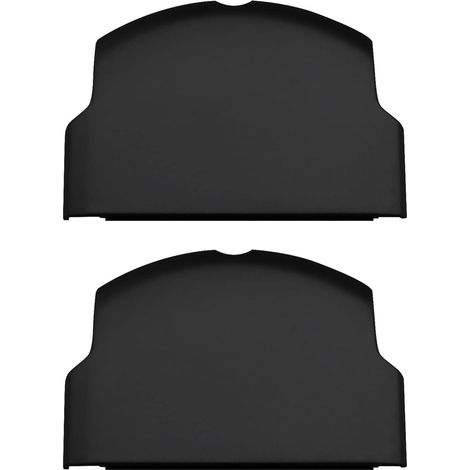Set of 2 Replacement Battery Door Protective Covers compatible with Sony PSP 2000 2003 2004 3000 3003 3004 Black (1/5)