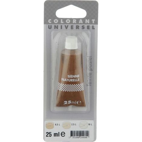 Tinte Universal Siena Natural 25 Ml Centrale Brico