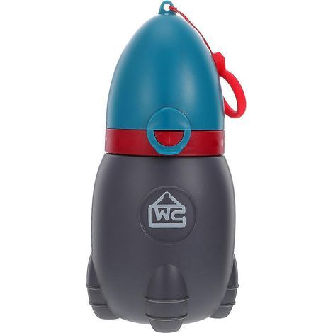 Pot de voyage portable pour enfants, urinoir pour enfants, bouteille pour camping ou voiture-18.50X7.00X7.00CM-Blue (1/4)