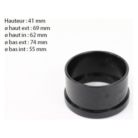 Raccord à coller Ø63 sans joint pour pompe PHT Solubloc - ACIS