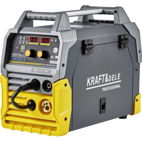 Soldadora Portátil MIG MAG FCAW MMA TIG Procesos Múltiples KD1874