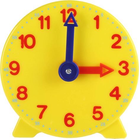 Réveil éducatif pour enfants, horloge d'apprentissage réglable, outil pédagogique précoce avec chiffres. (1/5)
