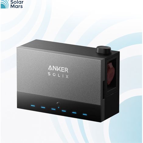 Anker SOLIX Power Dock Multisystem bis zu 64,4kWh für AnkerSOLIX Solarbank 0%MwSt.