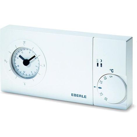 Termostato empotrable blanco Eberle Easy 3
