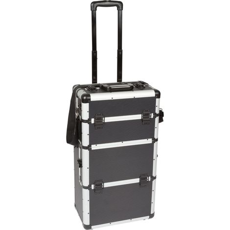 Velleman Professionelle schwarze Aluminiumtasche (1/5)