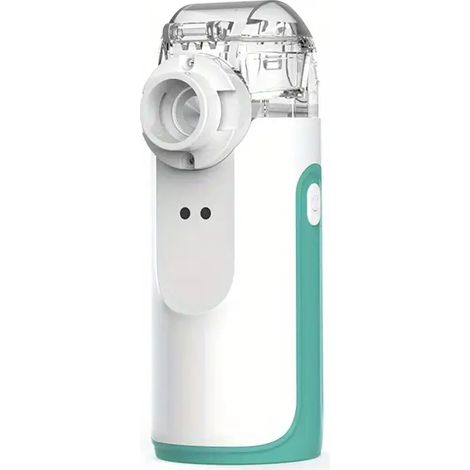 Nebuliseur portable avec fonction de nettoyage automatique et alerte de manque deau inhalateur personnel pour voies respiratoires