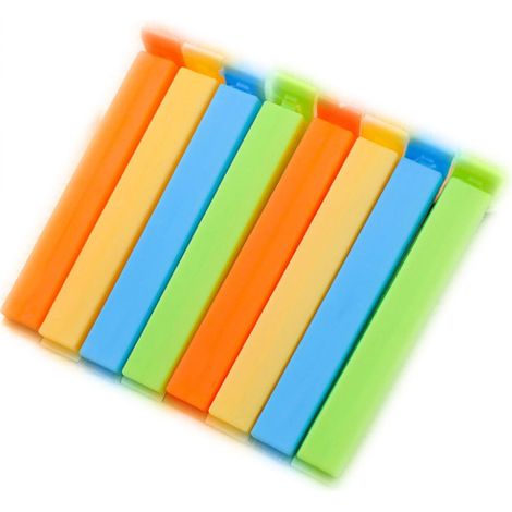 Lot de 30 clips de fermeture colorés pour sacs - Lot de 30 clips de fermeture colorés pour sacs (1/5)