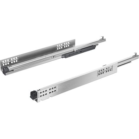 Coulisse quadro you v6 silent system - Charge : 30 kg - Longueur : 420 mm - HETTICH