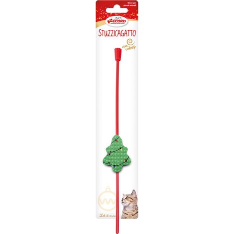 Stuzzicagatto modello Albero di Natale con catnip