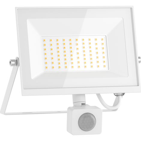 Mexen Luxpro+ projecteur LED avec détecteur de mouvement, 50W, Froid - 6500K, 5500 lm, blanc - L236-050-65-20 (1/3)