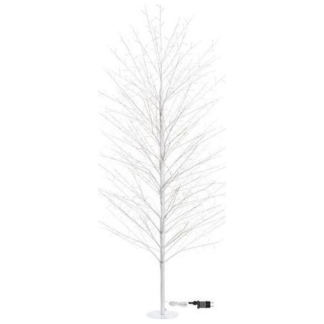 Lotti, Albero di Natale Luminoso 2D Bianco, 90cm, MicroLED, Per Interno-Esterno