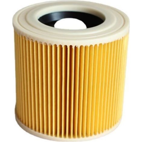 Élément filtrant, lot de 2, filtre d'aspirateur pour Karcher WD3 Premium, WD2, WD3, WD3P, MV2, MV3 - Filtres WD3 - Filtres de rechange pour aspirateur (1/4)
