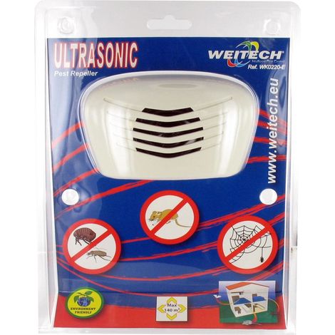 Weitech - Pest Repeller Ultrasonic - Répulsif anti rongeurs insectes (1/2)