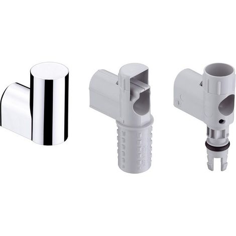 Hansgrohe HG UNICA'D WALL SUPPORT & COVER CHROME, 92110000