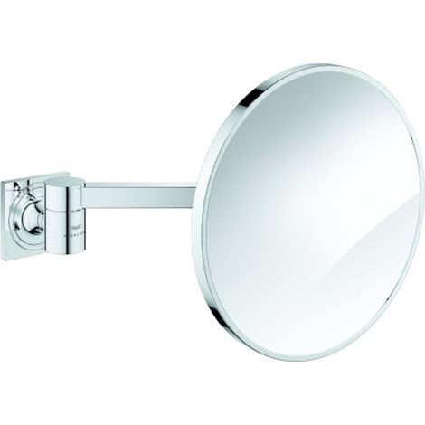 GROHE Specchio cosmetico Allure 409671 montaggio a parete cromo, 40967001