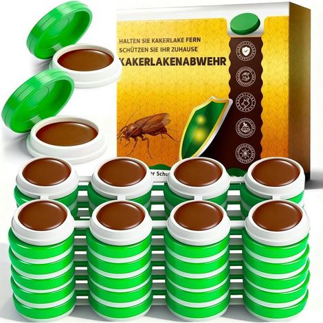 48-teiliges professionelles und leistungsstarkes Kakerlakenfallen-Set – Effektive Kakerlakenfalle für den Innen- und Außenbereich (1/5)
