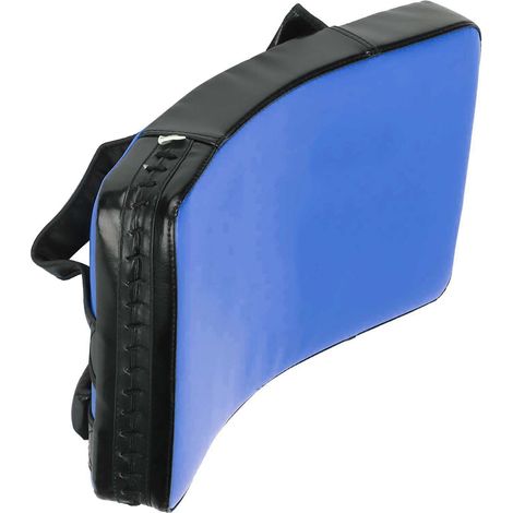 Cible de frappe pour taekwondo, kickboxing et arts martiaux (Muay Thai), grande taille, bleue. (1/5)