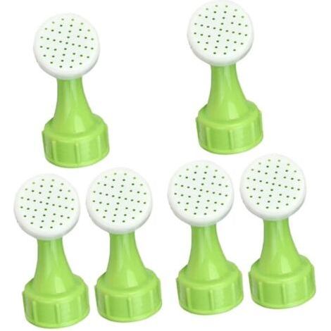 Lot De 6 Buses D'Arrosage Pour Arrosoir Jardin Extérieur Petit Arrosoir Carafe À Eau Arrosage Des Plantes D'Intérieur Tête D'Arrosage Bouchon D'Arrosage-Chrom (1/5)