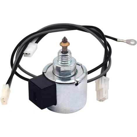 Carburateur de Moto Solénoïde de Coupure de Carburant de carburateur, Remplacement pour Briggs pour Stratton 694393 avec carburateur pour Carb (1/4)