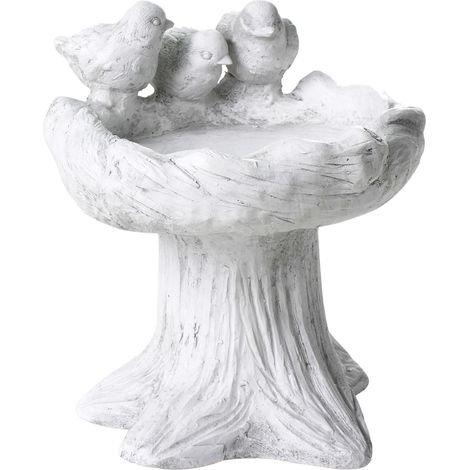 Vogelbrunnen JEZZA Vogel Grau