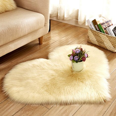 Tapis - Fourrure Synthétique - Polyester 100 % - Épaisseur 3 cm - Anti-dérapant - Chambre ou Salon - 120 x 170 cm - 1 Unité (1/3)