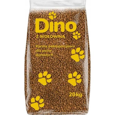 Alimento para perros CARGILL Dino con carne de res 20 kg
