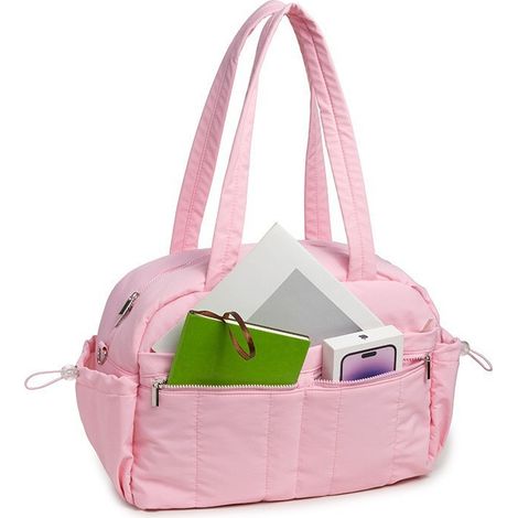 sac grande capacité sport voyage gym ssant pour trolley, compartiment à chaussures et trousse toilet (1/5)