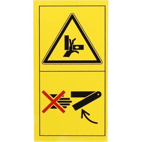 Pictogramme d'avertissement KUHN K9A069CE