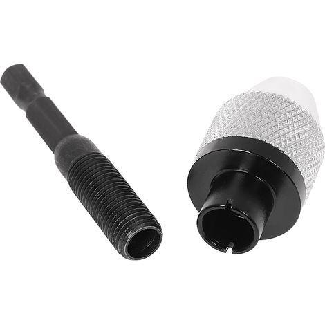 Mini portable electric grinder 0.3-6.5 mm, quick-change drill chuck with 6.35 mm 1/4" thread. (1/5)