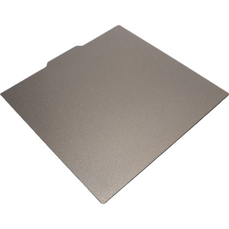 330 x 310 mm Doppelseitige, strukturierte, matte, flexible PEI-3D-Druckplatte für MEGA X (1/5)