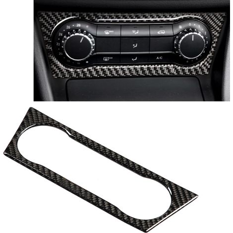 Cadre adhésif décoratif pour panneau de climatisation auto, garniture de couverture pour A/B/GLA/CLA, conduite à gauche, modèle 1 (1/5)