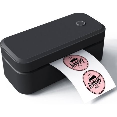 Stampante per etichette express da 4 pollici per la logistica, stampante termica wireless portatile, piccola stampante per adesivi (1/5)