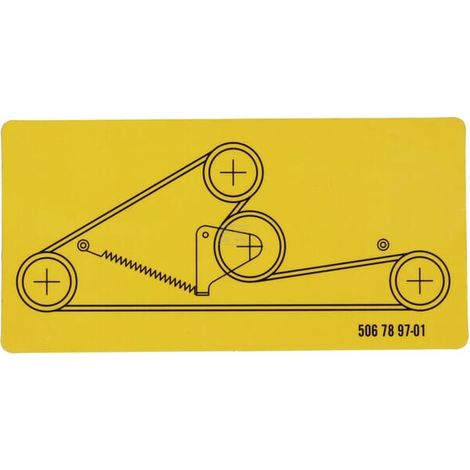 AUTOCOLLANT 506789701 ORIGINAL HUSQVARNA