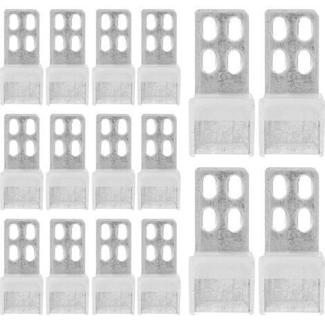 Ensemble de 24 clips de fixation robustes pour meubles, idéal pour la réparation des ressorts de canapé, compatible avec les meubles rembourrés. (1/5)